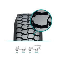 Anvelopa camion 13R22.5 Eracle ER80-D 156/150K M+S TL